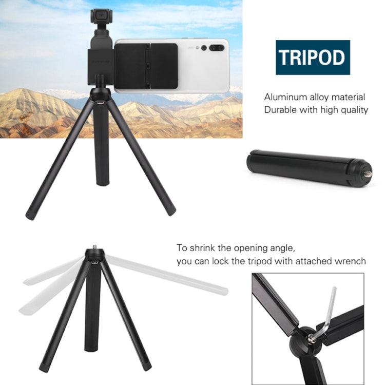 Sunnylife OP-ZJ061 Folding Sucker Holder + Tripod for DJI OSMO Pocket - Combo Kits by Sunnylife | Online Shopping South Africa | PMC Jewellery | Buy Now Pay Later Mobicred