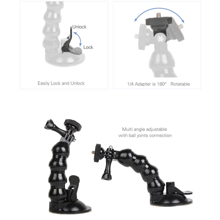 Sunnylife OP-Q9199 Metal Adapter + Car Suction Cup  for DJI OSMO Pocket - Mount & Holder by Sunnylife | Online Shopping South Africa | PMC Jewellery | Buy Now Pay Later Mobicred