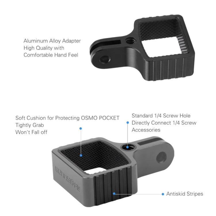 Sunnylife OP-Q9200 Metal Adapter + Headband  for DJI OSMO Pocket - Chest & Head Belt by Sunnylife | Online Shopping South Africa | PMC Jewellery | Buy Now Pay Later Mobicred