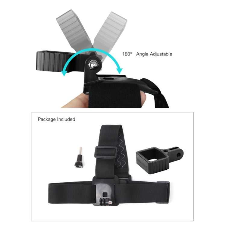 Sunnylife OP-Q9200 Metal Adapter + Headband  for DJI OSMO Pocket - Chest & Head Belt by Sunnylife | Online Shopping South Africa | PMC Jewellery | Buy Now Pay Later Mobicred