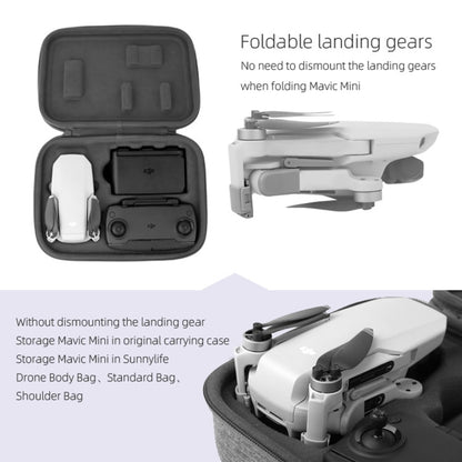 Sunnylife MM-LG541 Foldable Heightened Landing Gears for DJI Mavic mini (Grey) - Others by Sunnylife | Online Shopping South Africa | PMC Jewellery | Buy Now Pay Later Mobicred