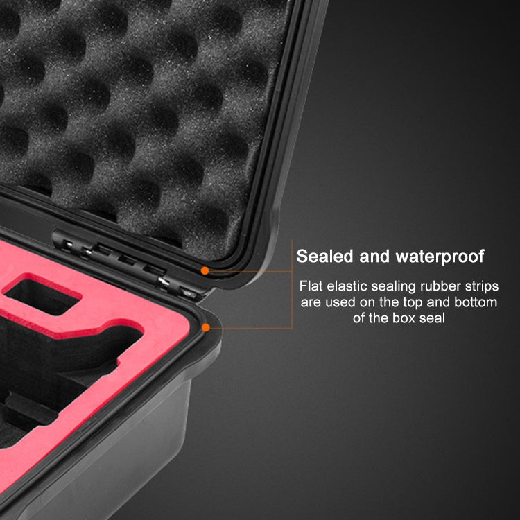 PGYTECH P-SP-101 Shockproof Waterproof Explosion-proof Hard Box Carrying Case for DJI Shark (Black) - Backpacks & Bags by PGYTECH | Online Shopping South Africa | PMC Jewellery | Buy Now Pay Later Mobicred