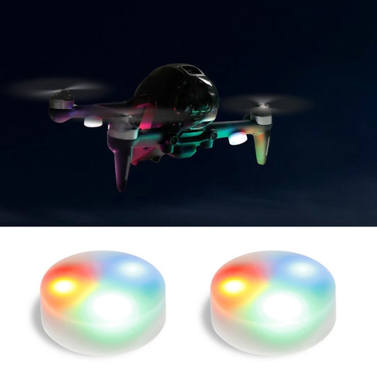 RCSTQ 2 PCS Three-Color Strobe LED Light Night Light Flashing Light for DJI FPV -  by RCSTQ | Online Shopping South Africa | PMC Jewellery | Buy Now Pay Later Mobicred