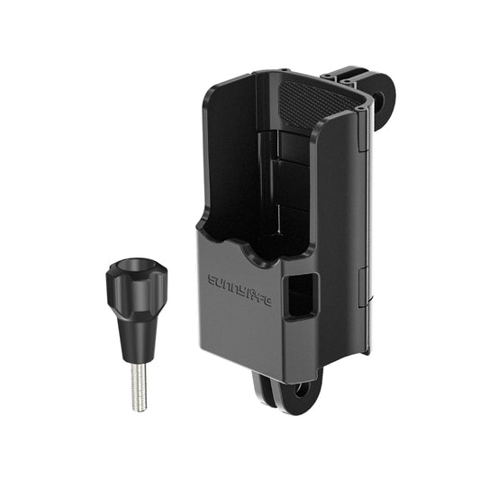 For DJI OSMO Pocket 3 Sunnylife Expansion Adapter Foldable Dual Hooks Adapter Protective Case Bracket (Black) - Mount & Holder by Sunnylife | Online Shopping South Africa | PMC Jewellery