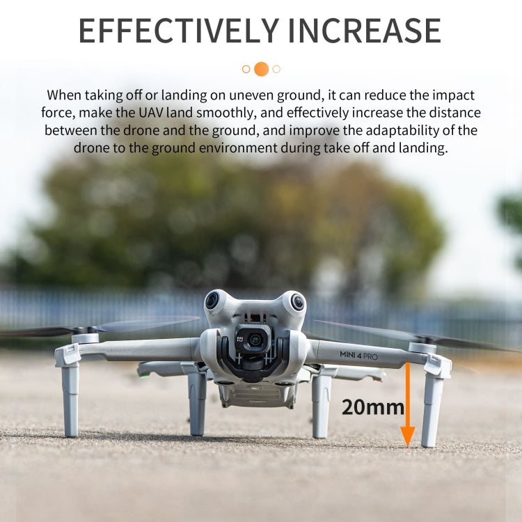 For DJI Mini 4 Pro STARTRC Heightened Landing Gear Training Rack - Holder Series by STARTRC | Online Shopping South Africa | PMC Jewellery | Buy Now Pay Later Mobicred