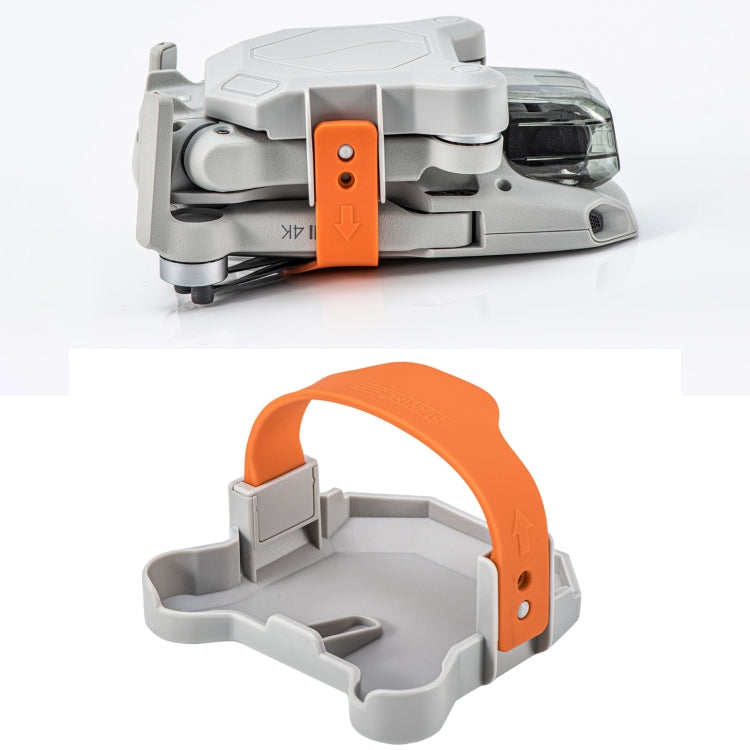 STARTRC Propellers Holder Guard Prop Blade Stabilizer for DJI Mini 4K / Mini 2 SE / Mini (Gray-orange) - Holder Series by STARTRC | Online Shopping South Africa | PMC Jewellery | Buy Now Pay Later Mobicred