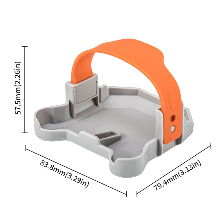 STARTRC Propellers Holder Guard Prop Blade Stabilizer for DJI Mini 4K / Mini 2 SE / Mini (Gray-orange) - Holder Series by STARTRC | Online Shopping South Africa | PMC Jewellery | Buy Now Pay Later Mobicred