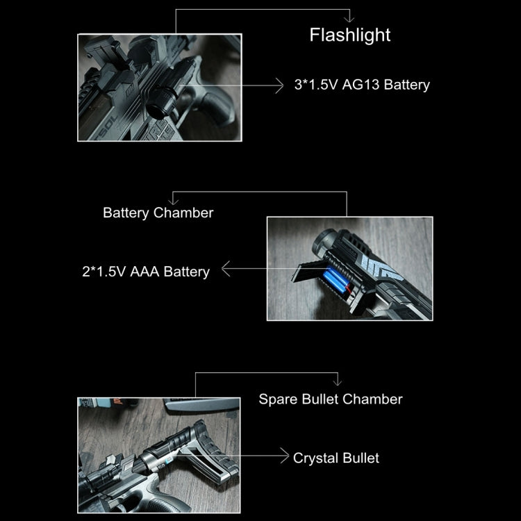 XiiZone AR-587 Multi Color Soft Crystal Water Paintball Gun Bluetooth AR Shooting Game Gun - VR Accessories by PMC Jewellery | Online Shopping South Africa | PMC Jewellery | Buy Now Pay Later Mobicred