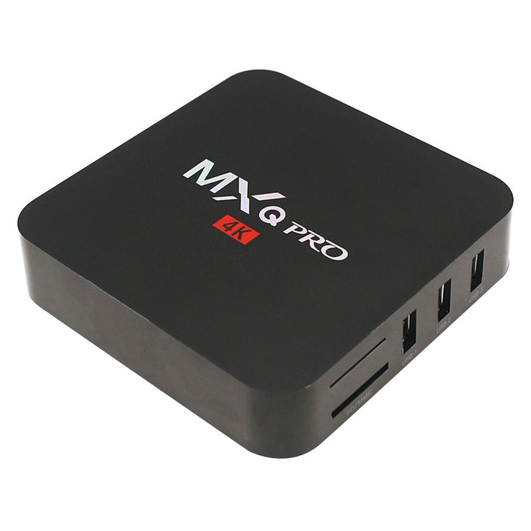 MXQ PROi 1080P 4K HD Smart TV BOX with Remote Controller, Android 7.1 S905W Quad Core Cortex-A53 Up to 2GHz, RAM: 2GB, ROM: 16GB, Support WiFi - Amlogic S905 by PMC Jewellery | Online Shopping South Africa | PMC Jewellery | Buy Now Pay Later Mobicred