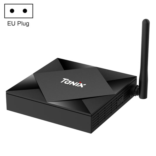 TANIX TX6s 4K Smart TV BOX Android 10 Media Player with Remote Control, Quad Core Allwinner H616, without Bluetooth Function, RAM: 2GB, ROM: 8GB, 2.4GHz WiFi, EU Plug - Allwinner H6 by PMC Jewellery | Online Shopping South Africa | PMC Jewellery | Buy Now Pay Later Mobicred