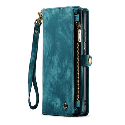 CaseMe-008 For Samaung Galaxy A30S／A50S／A50 Detachable Multifunctional Flip Leather Case (Blue) - Galaxy Phone Cases by CaseMe | Online Shopping South Africa | PMC Jewellery | Buy Now Pay Later Mobicred