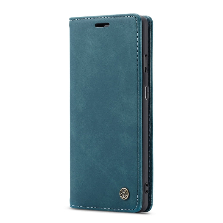 CaseMe-013 Multifunctional Horizontal Flip Leather Case with Card Slot & Holder for OnePlus 7(Blue) - OnePlus Cases by CaseMe | Online Shopping South Africa | PMC Jewellery | Buy Now Pay Later Mobicred