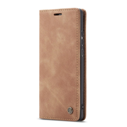 CaseMe-013  Multifunctional Horizontal Flip Leather Case with Card Slot & Holder for Huawei P20(Brown) - Huawei Cases by CaseMe | Online Shopping South Africa | PMC Jewellery | Buy Now Pay Later Mobicred