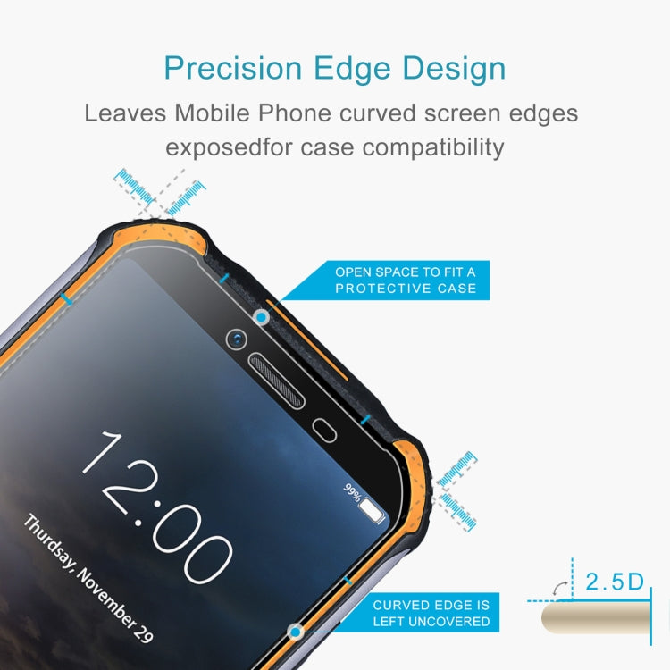 For Doogee S40 50 PCS 0.26mm 9H 2.5D Tempered Glass Film - Others by PMC Jewellery | Online Shopping South Africa | PMC Jewellery | Buy Now Pay Later Mobicred