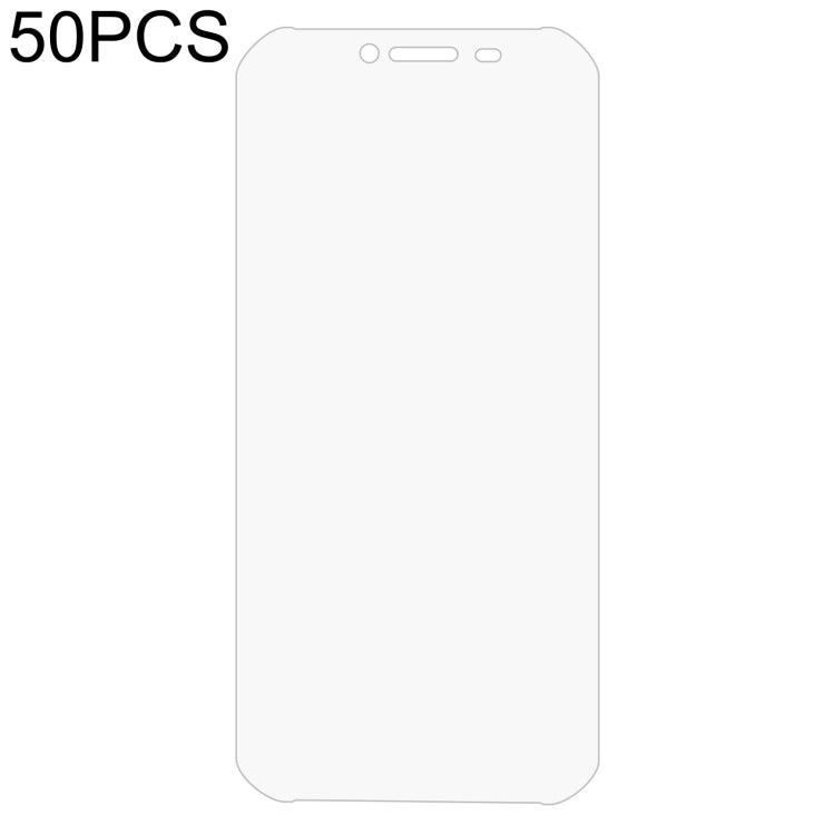 For Doogee S40 Pro 50 PCS 0.26mm 9H 2.5D Tempered Glass Film - Others by PMC Jewellery | Online Shopping South Africa | PMC Jewellery | Buy Now Pay Later Mobicred