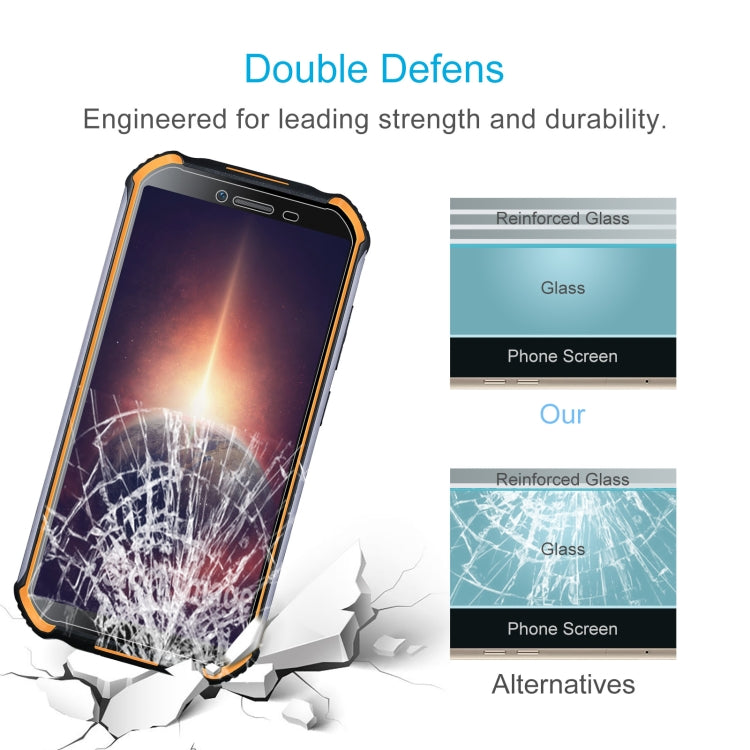 For Doogee S40 Pro 50 PCS 0.26mm 9H 2.5D Tempered Glass Film - Others by PMC Jewellery | Online Shopping South Africa | PMC Jewellery | Buy Now Pay Later Mobicred