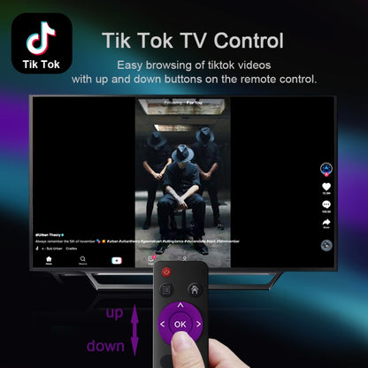 H96 Mini V8 4K Smart TV Box with Remote Control, Android 10.0, RK3228A Quad-core Cortex-A7, 1GB+8GB, Built-in TikTok, Support DLNA / HDMI / USBx2 / 2.4G WIFI, Plug Type:AU Plug - RK3228A by PMC Jewellery | Online Shopping South Africa | PMC Jewellery | Buy Now Pay Later Mobicred