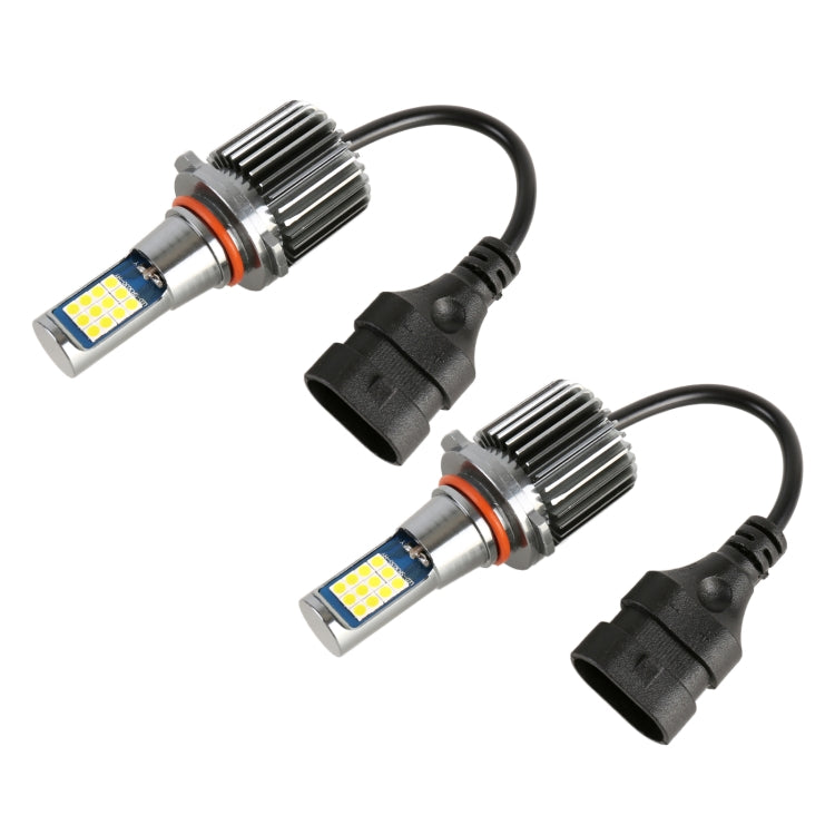 9005 2 PCS DC12-24V / 10.5W Car Fog Lights with 24LEDs SMD-3030 & Constant Current, Box Packaging(Gold Light) - Fog / Driving Lights by PMC Jewellery | Online Shopping South Africa | PMC Jewellery | Buy Now Pay Later Mobicred