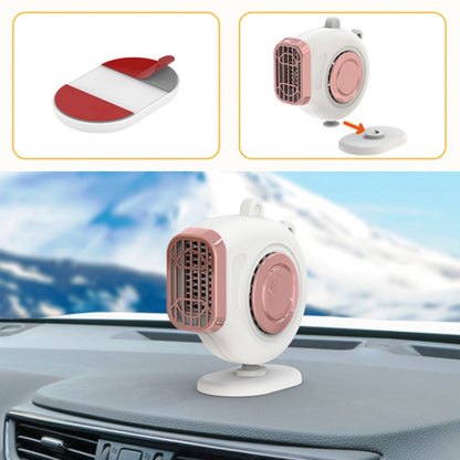 Portable Car Dashboard Electric Heater Winter Defroster, Voltage:12V(Black) - Heating & Fans by PMC Jewellery | Online Shopping South Africa | PMC Jewellery | Buy Now Pay Later Mobicred