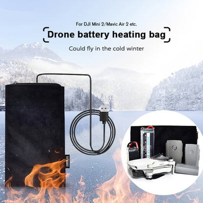 STARTRC 1108800 Universal Drone Model Battery Automatic Electric Heating Preheating Insulation Bag for DJI Mavic Mini 2 - Others by STARTRC | Online Shopping South Africa | PMC Jewellery | Buy Now Pay Later Mobicred