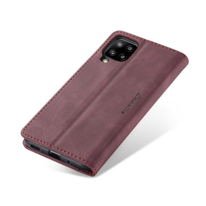 For Samsung Galaxy A42 5G CaseMe-013 Multifunctional Retro Frosted Horizontal Flip Leather Case with Card Slot & Holder & Wallet(Wine Red) - Galaxy Phone Cases by CaseMe | Online Shopping South Africa | PMC Jewellery | Buy Now Pay Later Mobicred