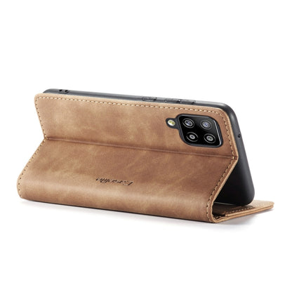 For Samsung Galaxy A42 5G CaseMe-013 Multifunctional Retro Frosted Horizontal Flip Leather Case with Card Slot & Holder & Wallet(Brown) - Galaxy Phone Cases by CaseMe | Online Shopping South Africa | PMC Jewellery | Buy Now Pay Later Mobicred