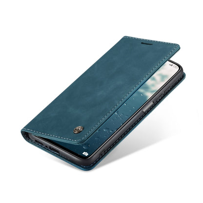 For Xiaomi Mi 10T 5G / 10T Pro 5G CaseMe-013 Multifunctional Retro Frosted Horizontal Flip Leather Case with Card Slot & Holder & Wallet(Blue) - Xiaomi Cases by CaseMe | Online Shopping South Africa | PMC Jewellery | Buy Now Pay Later Mobicred