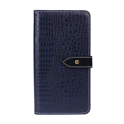 For Cubot C30 idewei Crocodile Texture Horizontal Flip Leather Case with Holder & Card Slots & Wallet(Dark Blue) - More Brand by idewei | Online Shopping South Africa | PMC Jewellery | Buy Now Pay Later Mobicred