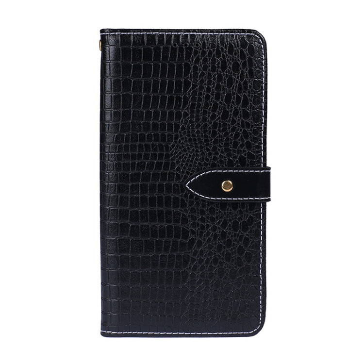 For Meizu M10 idewei Crocodile Texture Horizontal Flip Leather Case with Holder & Card Slots & Wallet(Black) - Meizu by idewei | Online Shopping South Africa | PMC Jewellery | Buy Now Pay Later Mobicred