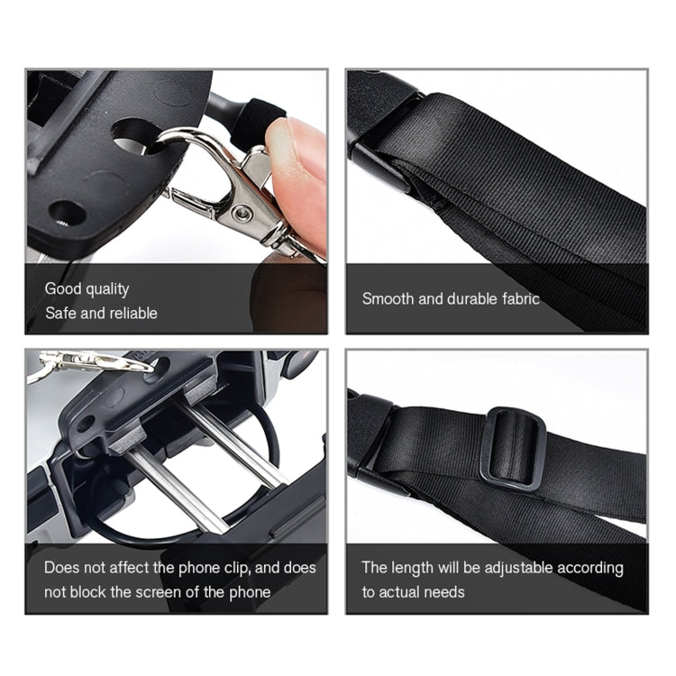 STARTRC 1108664 Remote Control Anti-lost Neck Strap Holder Lanyard with Buckle Set for DJI Mavic Air 2 / Air 2S / Mini 2(Black) - Others by STARTRC | Online Shopping South Africa | PMC Jewellery | Buy Now Pay Later Mobicred