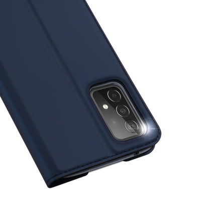 For Samsung Galaxy A52s / A52 5G / 4G DUX DUCIS Skin Pro Series Horizontal Flip PU + TPU Leather Case, with Holder & Card Slots(Blue) - Galaxy Phone Cases by DUX DUCIS | Online Shopping South Africa | PMC Jewellery | Buy Now Pay Later Mobicred