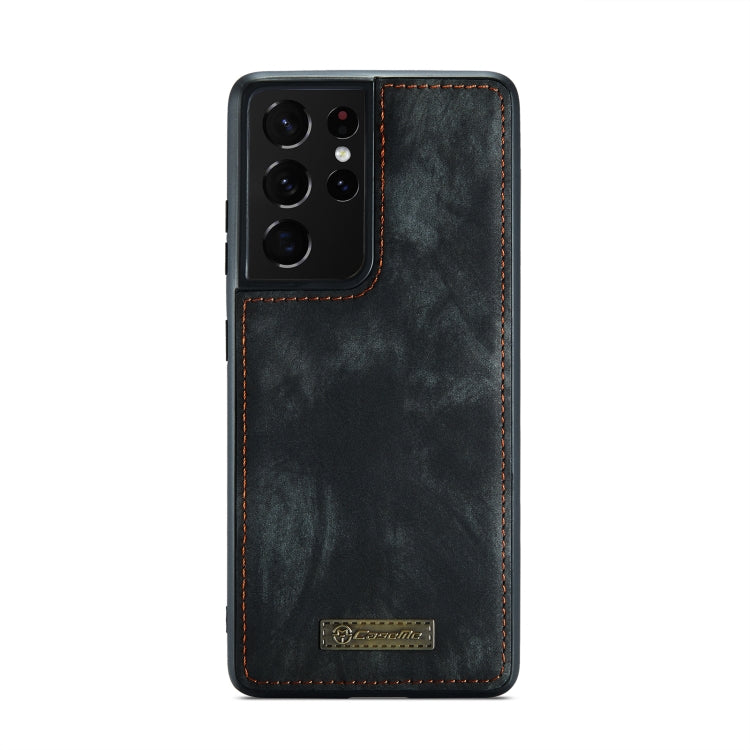 For Samsung Galaxy S21 Ultra 5G CaseMe Detachable Multifunctional Horizontal Flip Leather Case, with Card Slot & Holder & Zipper Wallet & Photo Frame(Black) - Galaxy S21 Ultra 5G Cases by CaseMe | Online Shopping South Africa | PMC Jewellery | Buy Now Pay Later Mobicred