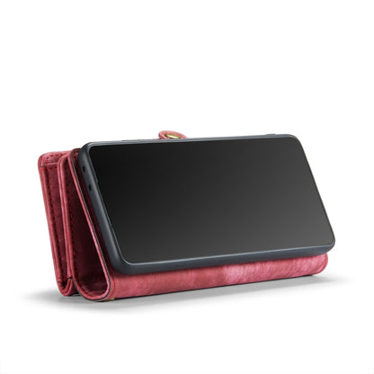 For Samsung Galaxy S21 Ultra 5G CaseMe Detachable Multifunctional Horizontal Flip Leather Case, with Card Slot & Holder & Zipper Wallet & Photo Frame(Red) - Galaxy S21 Ultra 5G Cases by CaseMe | Online Shopping South Africa | PMC Jewellery | Buy Now Pay Later Mobicred