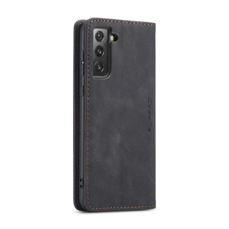 For Samsung Galaxy S21+ 5G CaseMe 013 Multifunctional Horizontal Flip Leather Case with Holder & Card Slot & Wallet(Black) - Galaxy S21+ 5G Cases by CaseMe | Online Shopping South Africa | PMC Jewellery | Buy Now Pay Later Mobicred