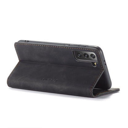 For Samsung Galaxy S21+ 5G CaseMe 013 Multifunctional Horizontal Flip Leather Case with Holder & Card Slot & Wallet(Black) - Galaxy S21+ 5G Cases by CaseMe | Online Shopping South Africa | PMC Jewellery | Buy Now Pay Later Mobicred