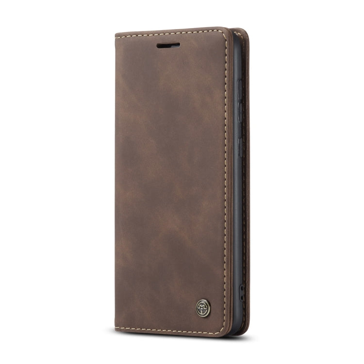 For Samsung Galaxy S21+ 5G CaseMe 013 Multifunctional Horizontal Flip Leather Case with Holder & Card Slot & Wallet(Coffee) - Galaxy S21+ 5G Cases by CaseMe | Online Shopping South Africa | PMC Jewellery | Buy Now Pay Later Mobicred