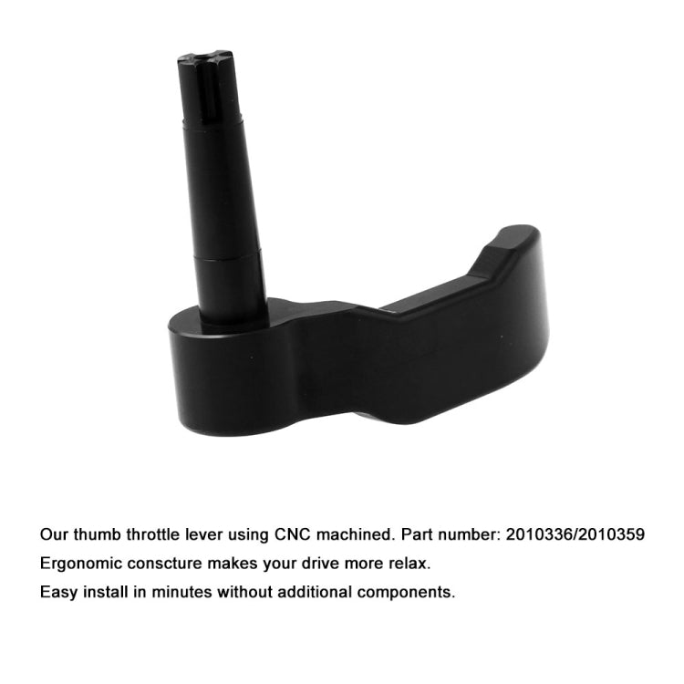 Motorcycles Thumb Throttle Lever for Polaris 2010336 - Replacement Parts by PMC Jewellery | Online Shopping South Africa | PMC Jewellery | Buy Now Pay Later Mobicred