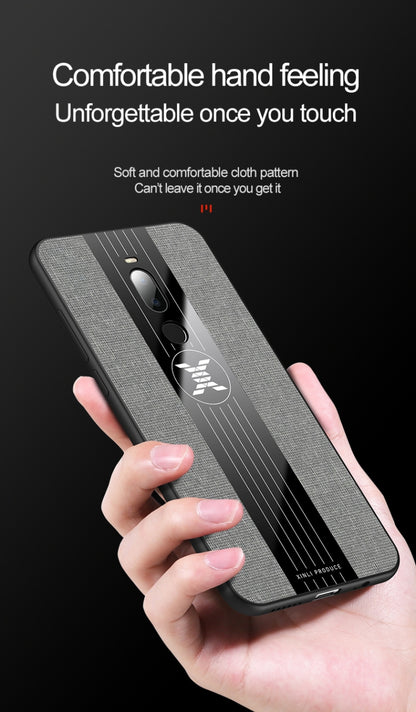 For Meizu Note 8 XINLI Stitching Cloth Texture Shockproof TPU Protective Case(Red) - Meizu by XINLI | Online Shopping South Africa | PMC Jewellery | Buy Now Pay Later Mobicred