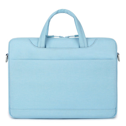 For 15-15.6 inch Laptop Multi-function Laptop Single Shoulder Bag Handbag(Light Blue) - 13.3 inch by PMC Jewellery | Online Shopping South Africa | PMC Jewellery | Buy Now Pay Later Mobicred