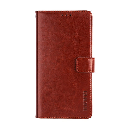 For Lenovo K12 Note idewei Crazy Horse Texture Horizontal Flip Leather Case with Holder & Card Slots & Wallet(Brown) - Lenovo by idewei | Online Shopping South Africa | PMC Jewellery | Buy Now Pay Later Mobicred