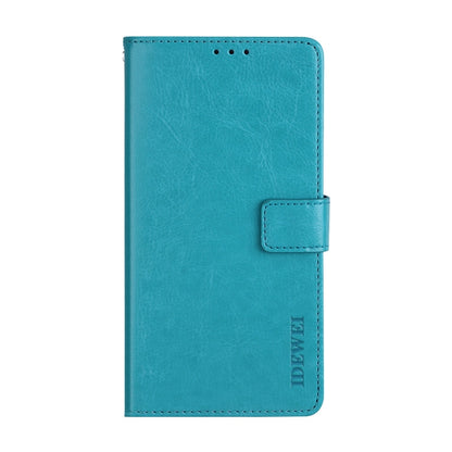 For Lenovo K12 Note idewei Crazy Horse Texture Horizontal Flip Leather Case with Holder & Card Slots & Wallet(Sky Blue) - Lenovo by idewei | Online Shopping South Africa | PMC Jewellery | Buy Now Pay Later Mobicred