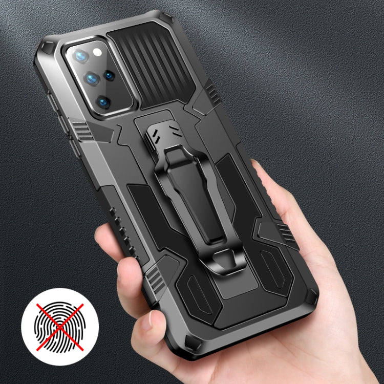 For OPPO A53 2020 / A32 Machine Armor Warrior Shockproof PC + TPU Protective Case(Black) - OPPO Cases by PMC Jewellery | Online Shopping South Africa | PMC Jewellery