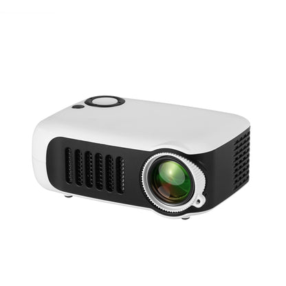 TRANSJEE A2000 320x240P 1000 ANSI Lumens Mini Home Theater HD Digital Projector, Plug Type: AU Plug(White) - Mini Projector by PMC Jewellery | Online Shopping South Africa | PMC Jewellery | Buy Now Pay Later Mobicred