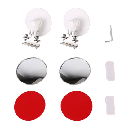 2 PCS Car Multi-functional Blind Spot Side Assistant Mirror, Size:75mm - Convex Mirror & Accessories by PMC Jewellery | Online Shopping South Africa | PMC Jewellery | Buy Now Pay Later Mobicred