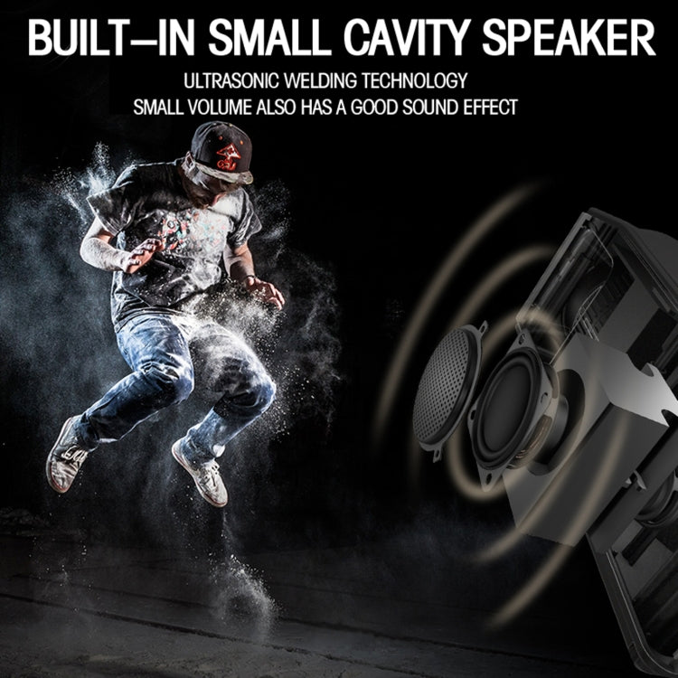 T500 1920x1080P 80 Lumens Portable Mini Home Theater LED HD Digital Projector Without Remote Control & Adaptor(Black) - LED Projector by PMC Jewellery | Online Shopping South Africa | PMC Jewellery | Buy Now Pay Later Mobicred