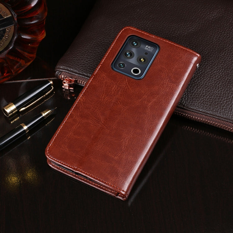 For Meizu 18 Pro idewei Crazy Horse Texture Horizontal Flip Leather Case with Holder & Card Slots & Wallet(Rose Red) - Meizu by idewei | Online Shopping South Africa | PMC Jewellery | Buy Now Pay Later Mobicred