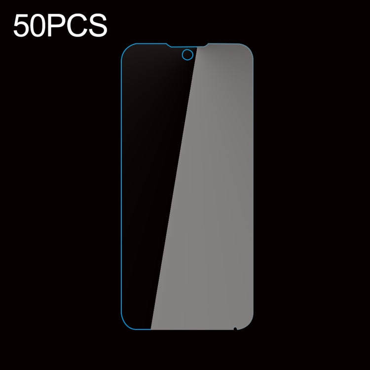 For Doogee S59 50 PCS 0.26mm 9H 2.5D Tempered Glass Film - Others by PMC Jewellery | Online Shopping South Africa | PMC Jewellery | Buy Now Pay Later Mobicred