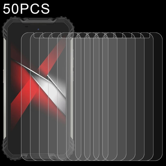 For Doogee S58 Pro 50 PCS 0.26mm 9H 2.5D Tempered Glass Film - Others by PMC Jewellery | Online Shopping South Africa | PMC Jewellery | Buy Now Pay Later Mobicred