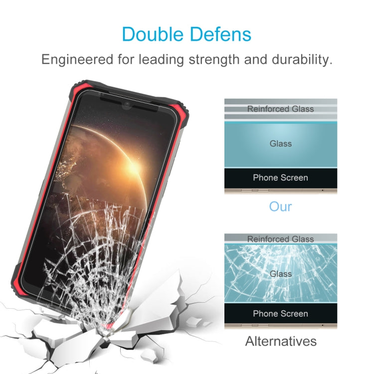 For Doogee S86 Pro / S86 10 PCS 0.26mm 9H 2.5D Tempered Glass Film - Others by PMC Jewellery | Online Shopping South Africa | PMC Jewellery | Buy Now Pay Later Mobicred