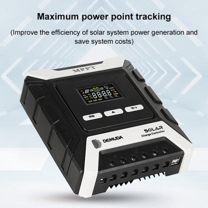 MPPT Solar Controller 12V / 24V / 48V Automatic Identification Charging Controller with Dual USB Output, Model:10A - Others by PMC Jewellery | Online Shopping South Africa | PMC Jewellery | Buy Now Pay Later Mobicred